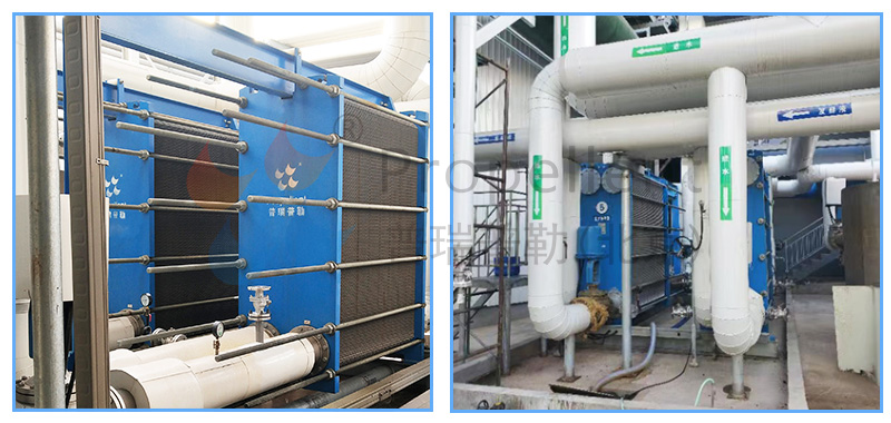 寬流道換熱器應用